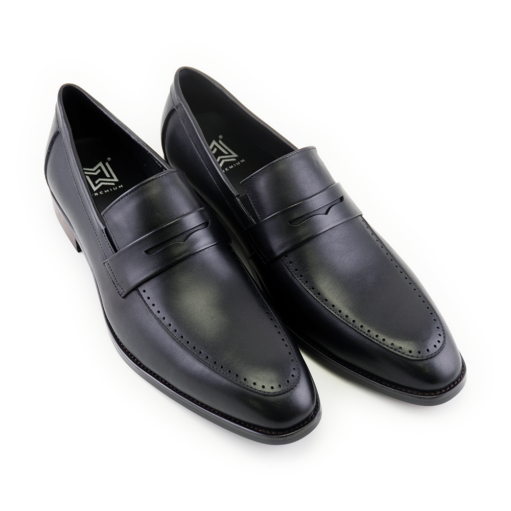 3675 บาท MANWOOD รองเท้าคัชชู หนังแท้ รุ่น DE1204-51 สีดำ Men Shoes
