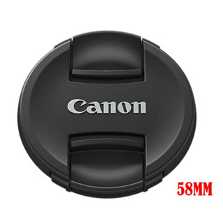 ฝาปิดหน้าเลนส์กล้อง Canon Lens Cap (มีหลายขนาดให้เลือก)