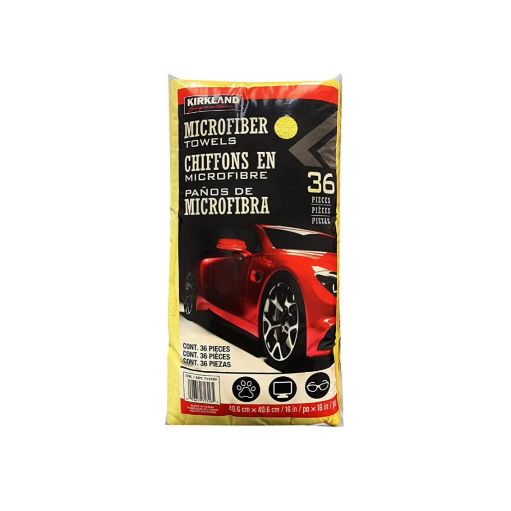 ผ้าไมโครไฟเบอร์ เคิร์กแลนด์ ซิกเนเจอร์ แพ็ค 36 ชิ้น KIRKLAND Signature Microfiber Towels 36 Pieces