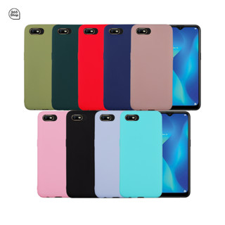 เคส Oppo A1K Realme C2 CPH1923 ออปโป เอ1เค เรียวมี ซี2 เคสซิลิโคนนิ่ม สีพาสเทล TPU บาง