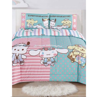 ผ้าห่ม ผ้านวม sanrio character คิ้วท์ๆ ขนาด 90”x100” ลิขสิทธิ์แท้!