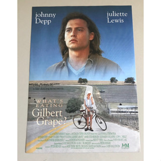 Handbill (แฮนด์บิลล์) หนัง “Whats Eating Gilbert Grape”  ใบปิดไทย จากค่ายหนัง/โรงหนัง ราคา 199 บาท