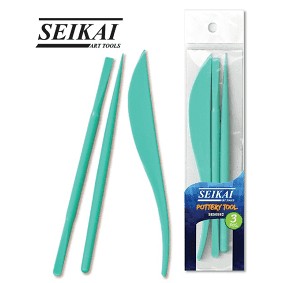 SEIKAI ชุดเครื่องมือปั้น 3 ชิ้น POTTERY TOOL 3PCS อุปกรณ์งานปั้น อุปกรณ์ปั้น (จำนวน 1 ชุด) งานปั้น ขึ้นรูปงาน