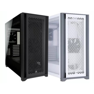 Case Corsair 4000D AIRFLOW Tempered Glass Mid-Tower ATX Case — Black เคส