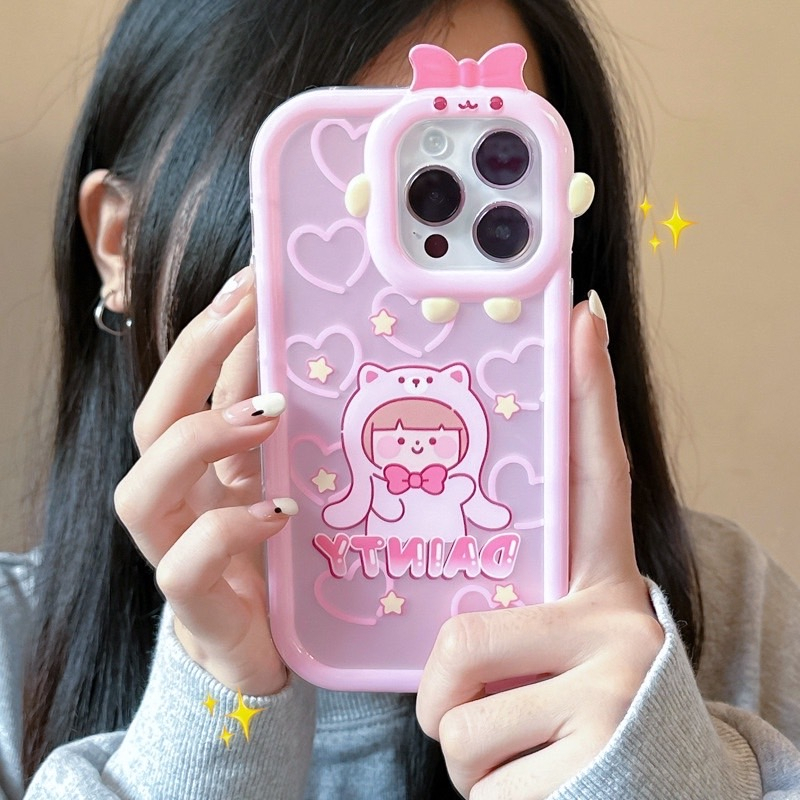 พร้อมส่ง เคสกล้องลูกเจี๊ยบการ์ตูน สําหรับรุ่น 7p/i8p.11.12/12pro.12pro max.13/14.13pro.13pro max.14m