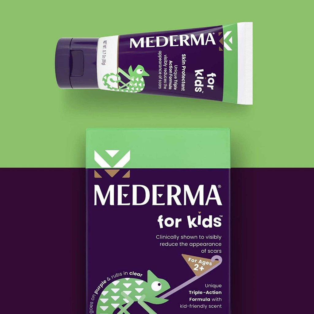 ʕ•́ᴥ•̀ʔ USA แท้100% เจลลดรอยแผลสำหรับเด็ก Mederma For Kids Gel