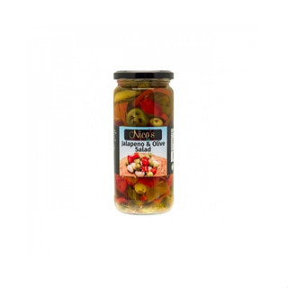 Jalapeno &amp; olive salad 480g - Nicos