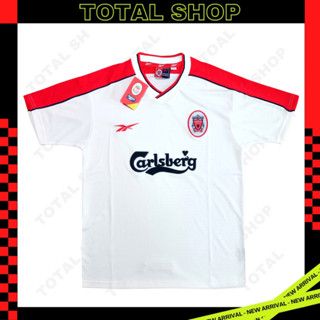 Liverpool1998 Away Jersey เสื้อบอลย้อนยุคลิเวอร์พูล เสื้อบอลลิเวอร์พูล retro