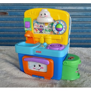 เครื่องดูดฝุ่น ครัว รถไฟ Fisher price มือสอง