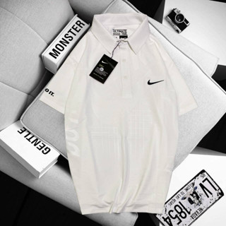 เสื้อโปโลแขนสั้น ผู้ชาย เสื้อยืคอปก ผ้ากีฬา ใส่เที่ยว ออกกำล…