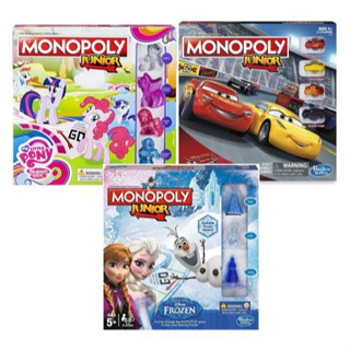 Monopoly Junior เกมเศรษฐีเด็ก Pony Cars Frozen