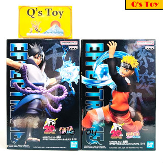 Set ซาสึเกะ &amp; นารูโตะ [มือ 1] Effectreme ของแท้ - Uzumaki Naruto &amp; Uchiha Sasuke Effectreme II Banpresto Naruto นารูโตะ