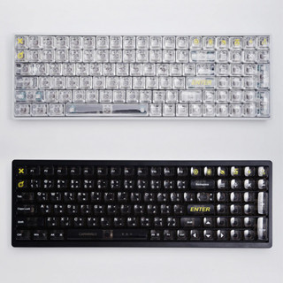 LOGA CRYSTAL SERIES : 132 KEYS CLEAR KEYCAP SET (ENG/TH)