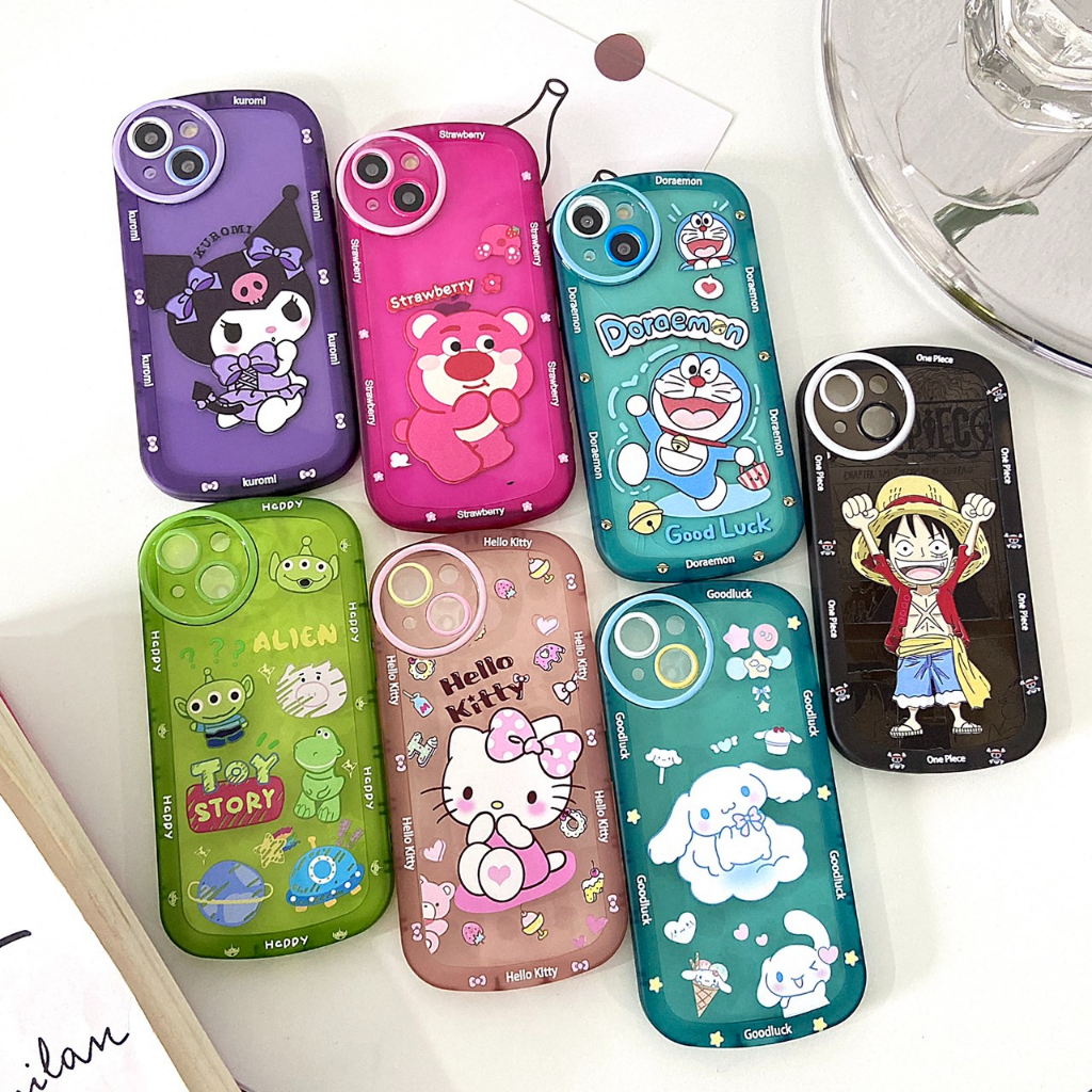 เคสสกรีนนิ่มลายการ์ตูนลายน่ารักๆ(สินค้าพร้อมส่ง)สำหรับรุ่นoppo/RENO6z/A16/A57.2022/A15/A15S/A31/A3S/RENO5.5G/