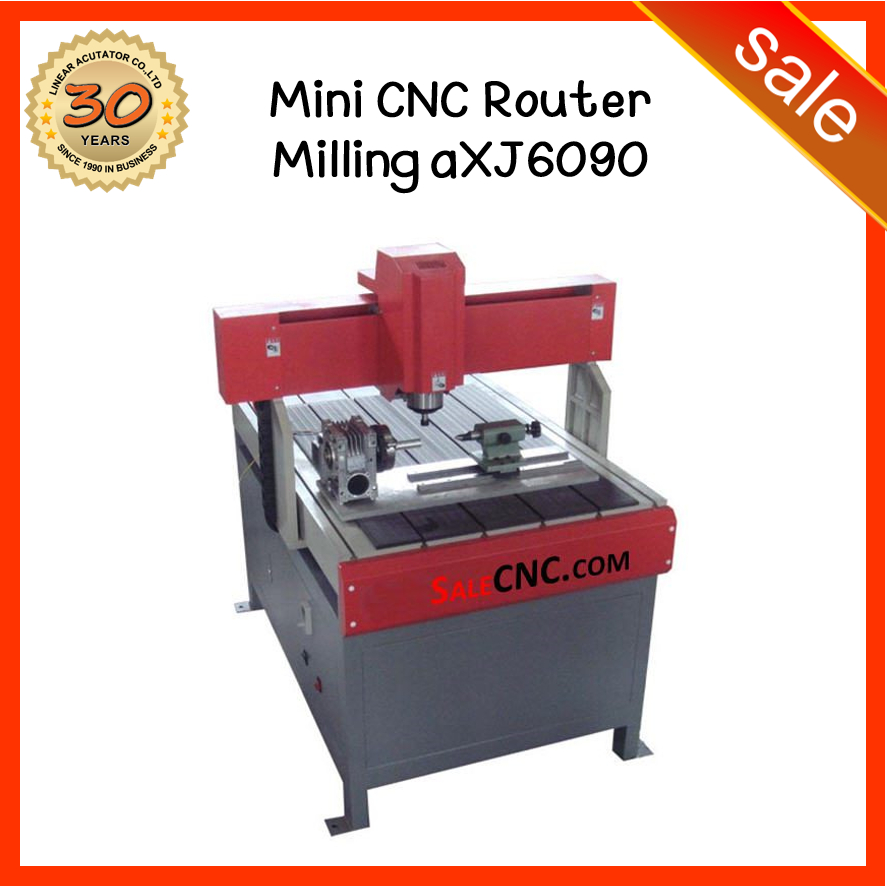 170. Mini CNC Router Milling aXJ6090 aXJ-6090 เครื่องซีเอ็นซี เร้าเตอร์ มิลลิ่ง Mach3 / NC ตัด แกะสลัก พลาสติก ไม้ โลหะบ