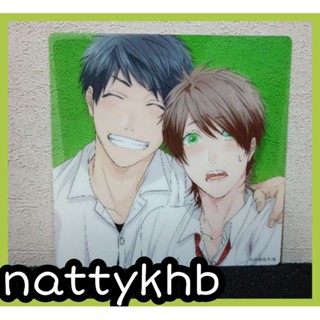 แท้ ชิกิชิ Clear Plastic พลาสติก รูปด้านเดียว Yaoi Anime วาย Yarichin Bitch Bu ชมรมนี้มีรัก By Animate Japan