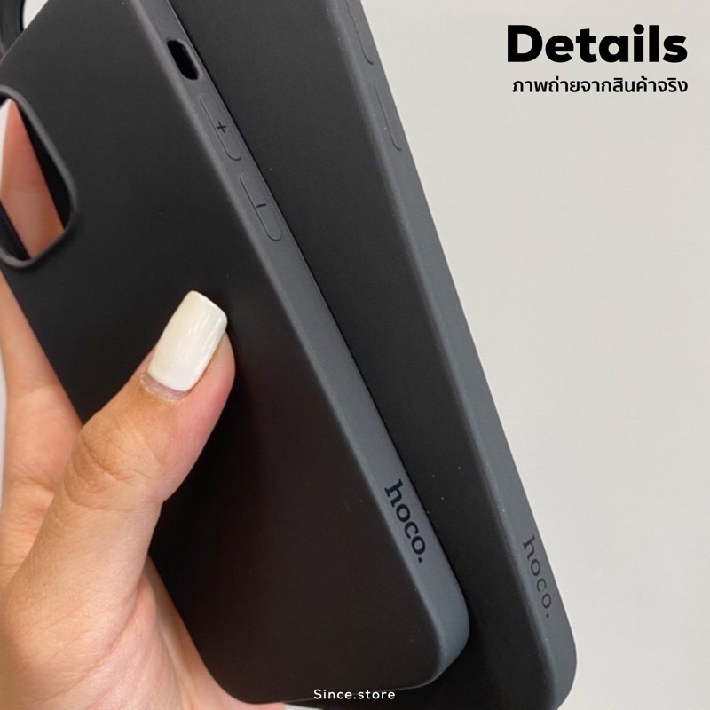 Premium matte case 11-14promax • เคสนิ่มสีดำล้วน คลุมรอบเครื่อง • พร้อมส่งจากไทย 🇹🇭 เคสเนื้อแมทดำด้าน - รูปที่ 5