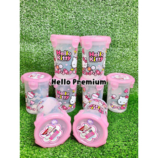 กล่องถนอมอาหาร LOCK&LOCK Hello Kittyทรงกลมขนาด 350ml.
