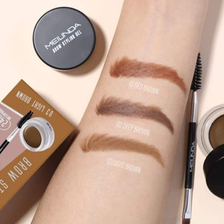 MEI LINDA BROW STYLING GEL เจลเขียนคิ้วเนื้อเนียน นุ่มลื่น เกลี่ยง่าย ติดทนตลอดวัน ให้คิ้วดูสวยเป็นธรรมชาติสุดๆ