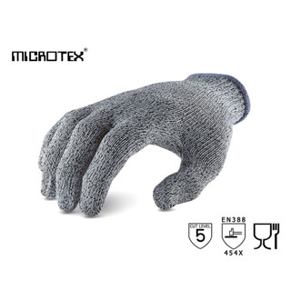 ถุงมือกันบาด MICROTEX® รุ่น CUT5 | กันคมมีด | FoodGrade