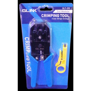 GLINK Crimpe Tool For 8P/RJ45 6P/RJ11/RJ12 4P/4C/2C# GLT-315