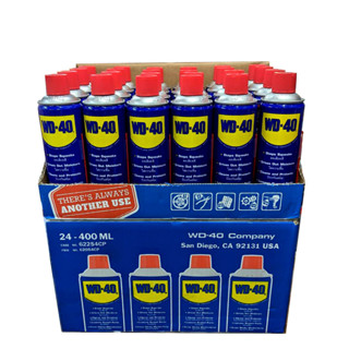 WD-40 !!ยกลัง!! 24 กระป๋อง สุดยอด น้ำมันอเนกประสงค์ อันดับ 1 ของโลก จากประเทศสหรัฐอเมริกา น้ำมันครอบจักรวาล WD40