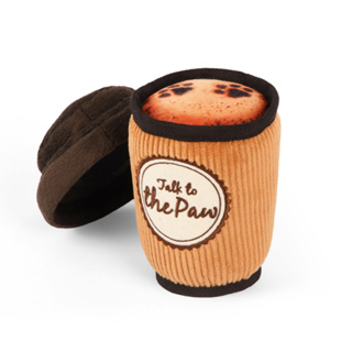 PLAY Latte To Go ถ้วยกาแฟลาเต้ ของเล่นตุ๊กตาสุนัข Plush Dog Toy Pup Cup Café Collection