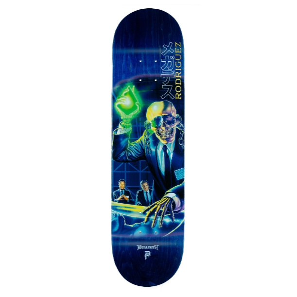 Primitive x Megadeth | 8.0" Rodriguez Rust In Peace Skateboard Deck