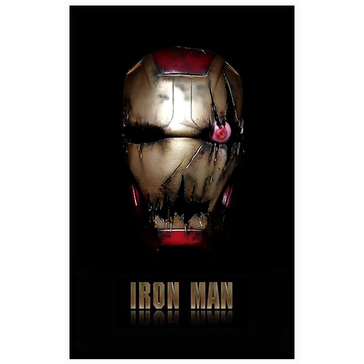 หมวกไอออนแมน Iron Man MKXLII Helmet (Zombie Ver) (1/1 Wearable)