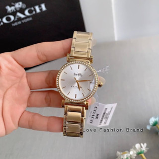 👑ผ่อน0%~แท้100%👑14504578 นาฬิกาข้อมือ COACH MADISON CRYSTAL WATCH