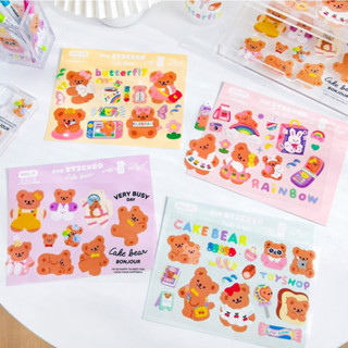 สติกเกอร์ไดคัท sticker ลายน้องหมร ใช้ตกแต่งได้น่ารัก Sticker สติ๊กเกอร์ลายการ์ตูนตกแต่ง เนื้อสติกเกอร์คือดีมาก สีสดใส