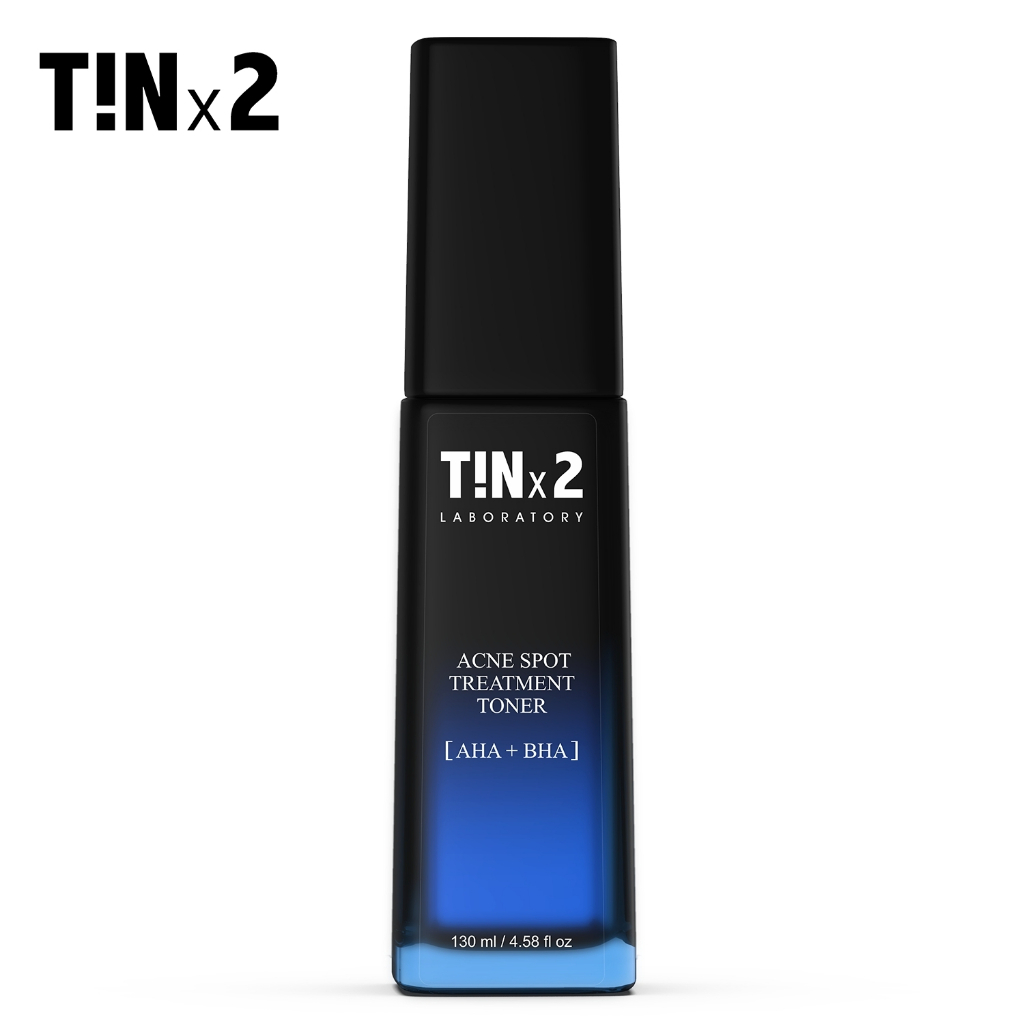 TINx2 AHA/BHA ACNE SPOT SOLUTION 130ml / T!Nx2 เอเอชเอ/บีเอชเอ แอคเน่ สปอต โซลูชั่น 130มล. #โทนเนอร์