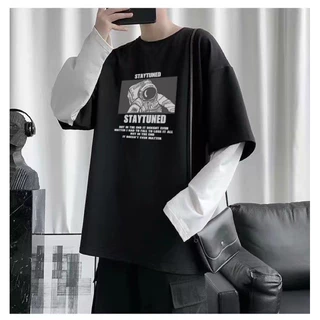 TS MEN เสื้อยืดแขนยาว เสื้อยืดคอกลม ใส่ได้ทั้งหญิงทั้งชาย มี2สี รุ่นT61