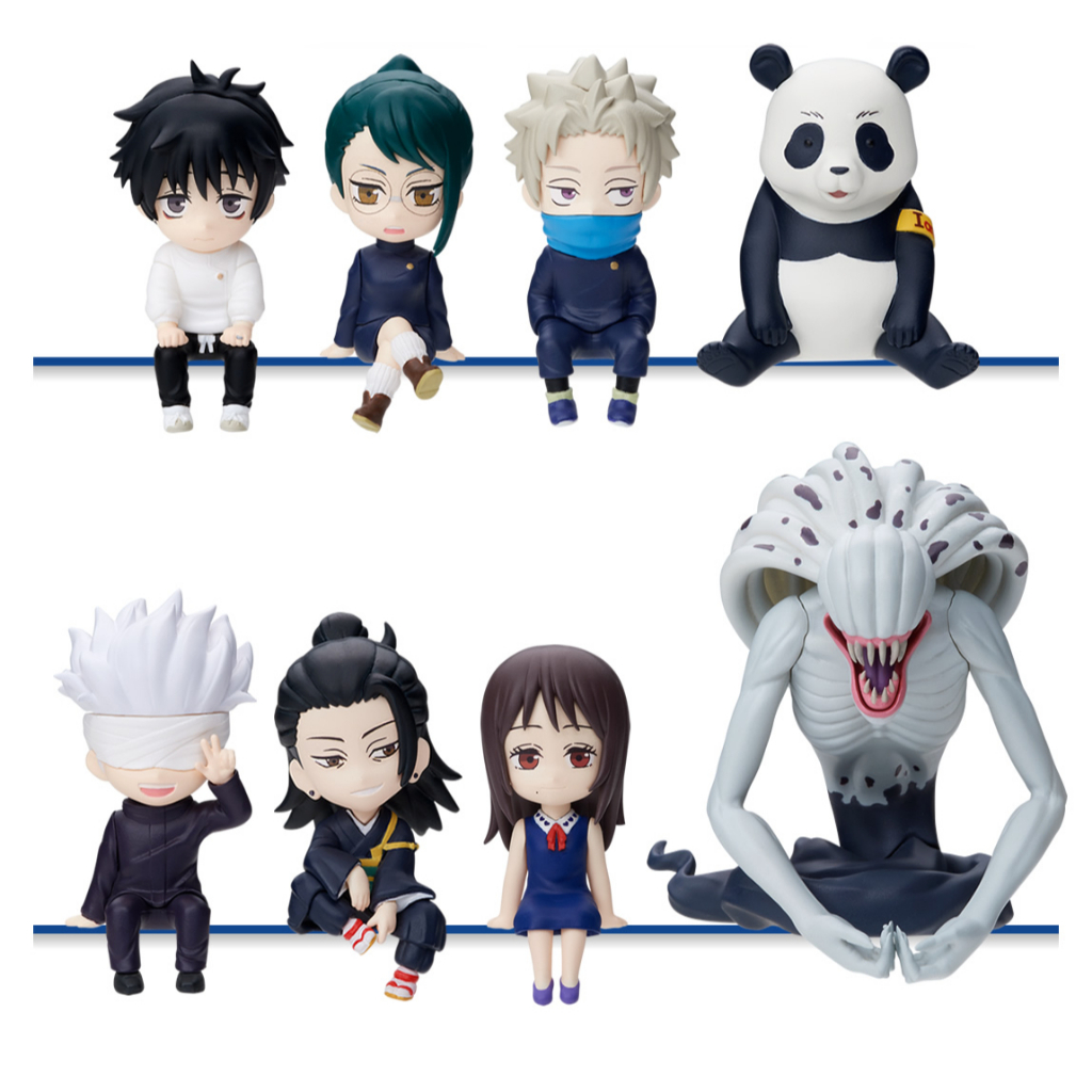 Jujutsu Kaisen the Movie 0 Seated Jujutsu Kaisen 8 figures set