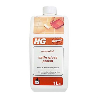 น้ำยาเคลือบเงาพื้นกระเบื้องทุกชนิด HG 1 ลิตร SATIN GLOSS POLISH 1L HG