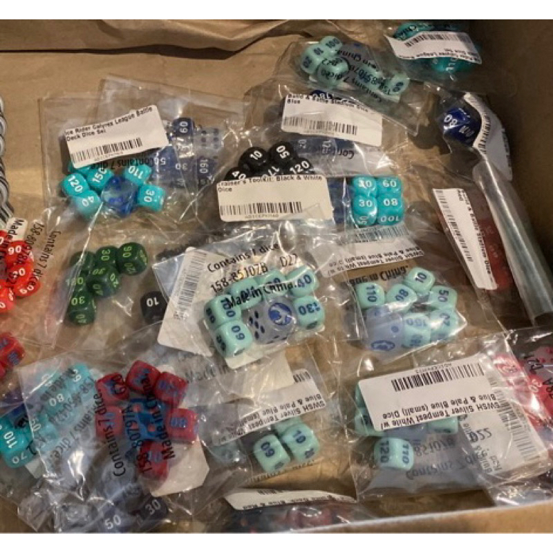 [Pokemon TCG] Damage Counter Dice - ลูกเต๋านับดาเมจ V.1