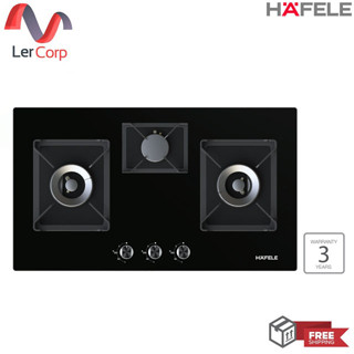 [0% 10 เดือน] (HAFELE) GAS HOB PLUS+ SERIES เตาแก๊ส พลัส+ ซีรีย์ รุ่น GASPARO (495.06.144)