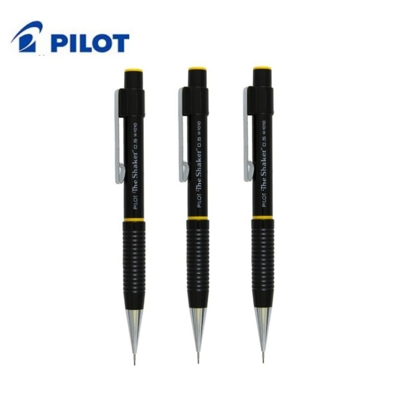 PILOT ดินสอกดเขย่าไส้ Pilot The Shaker H-1010-B รุ่นในตำนาน 0.5mm. (ราคาต่อ 1 แท่ง)