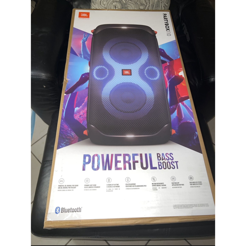 BRAND NEW JBL PartyBox 310 Portable Bluetooth Speaker with Party Lights