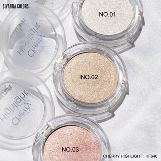 SIVANNA COLORS CHERRY HIGHLIGHT #HF646 ซีเวนน่า คัลเลอร์ส เชอร์รี่ ไฮไลท์ หน้าเงา