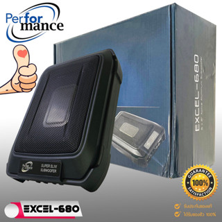 [ ของแท้ 100% ]PERFORMANCE รุ่น EXCEL-680 SUBBOX ลำโพงว้อยส์คู่ขนาด 9 นิ้วพร้อมแอมป์ในตัว360 Watts