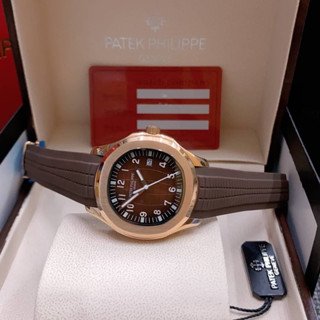 ✅ PATEK PHILIPPE งาน Hiend ✅ 📌size 40mm 📌ระบบ ออโต้ auto  📌สายยาง ซิลิโคน  📌มีวันที่ ด้วย