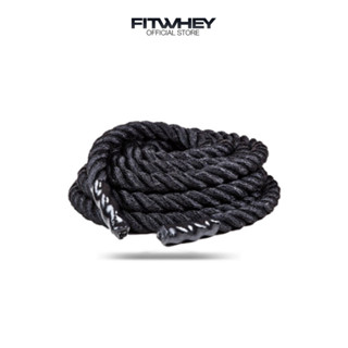 FITWHEY BAAM BATTLE ROPE 12 METRE X 50 MM. เชือกสะบัดฟิตเนส เล่นได้หลายท่า เน้นเบิร์นแคล ได้กล้าม ได้ความแข็งแรง