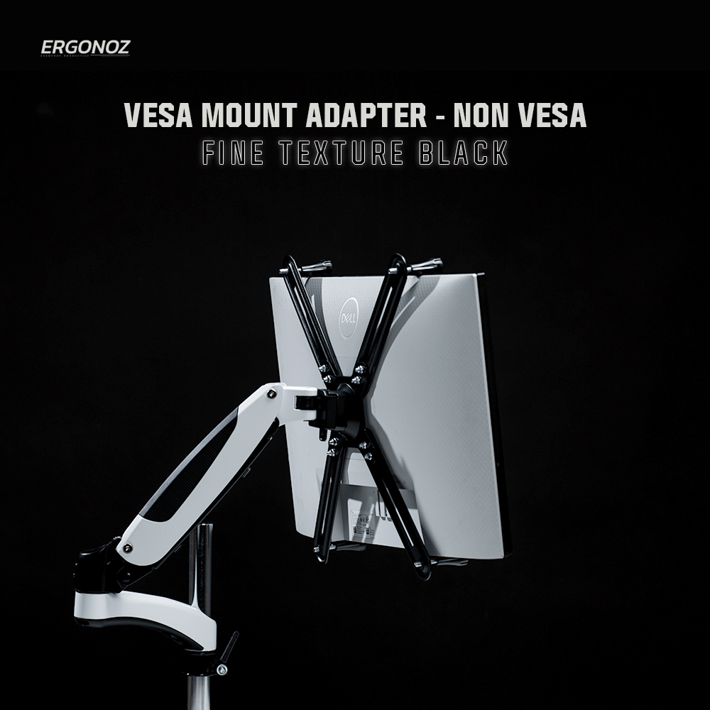 ERGONOZ ADAPTER VESA - NON VESA อุปกรณ์เสริมสำหรับติดตั้งจอคอมขาตั้งจอ สำหรับจอที่ด้านหลังไม่มีรูยึด