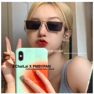 รุ่นDro248 New iTem VINTAG STYLE แว่นตากันแดด วินเทจหลากสี (สินค้าพร้อมส่งในไทย) Echailai.x.Pmbypan