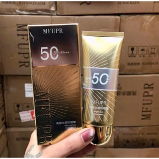 MFUPR 60g  SPF50 PA++ครีมกันแดดหน้าเงา(กล่องสีทอง) UV Sunscreen