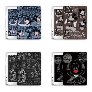 mickey เคสไอแพด air 1/2/3/4/5 mini 4/5/6 case iPad 10.2 gen 7/8/9 10.9 gen10 เคส มีถาดใส่ปากกา pro11 2021/2022 cover