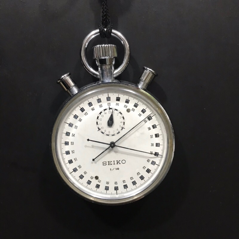 นาฬิกาจับเวลาไซโก ของวินเทจ Made in Japan  SEIKO 89ST 1960 Tokyo Olympics Split second stopwatch