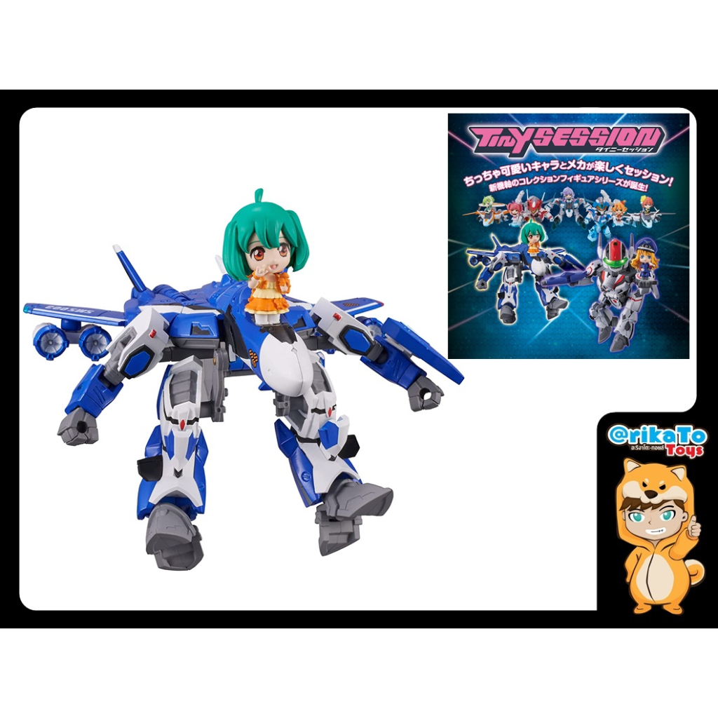 TINY SESSION VF-25G Messiah Valkyrie (Michael Custom) with Ranka "Macross Frontier" [ของแท้💯%(#45731