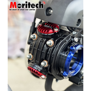 ฝาครอบวาล์ว CNC 2 ชิ้น Moritech สำหรับรถรุ่น #MONKEY-125 (5 เกียร์) / DAX-125 / GROM-125 / CT125 2022